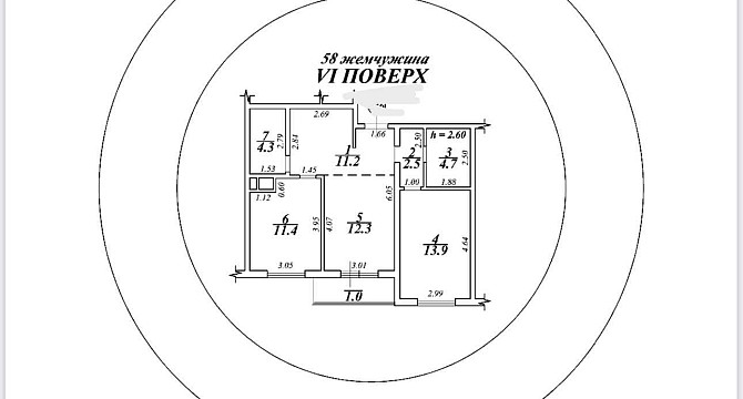 2 спальни+ кухня-студия. ЖК Бизнес класса. Терраса, Гардеробная Одеса - зображення 5