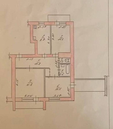 Продам  3 комнатную квартиру.в .г.Житомир .р-н.Богуния. Житомир - зображення 6