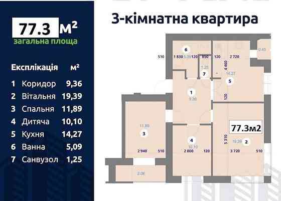Продається 3кім. квартира в ЖК Галицький Івано-Франківськ