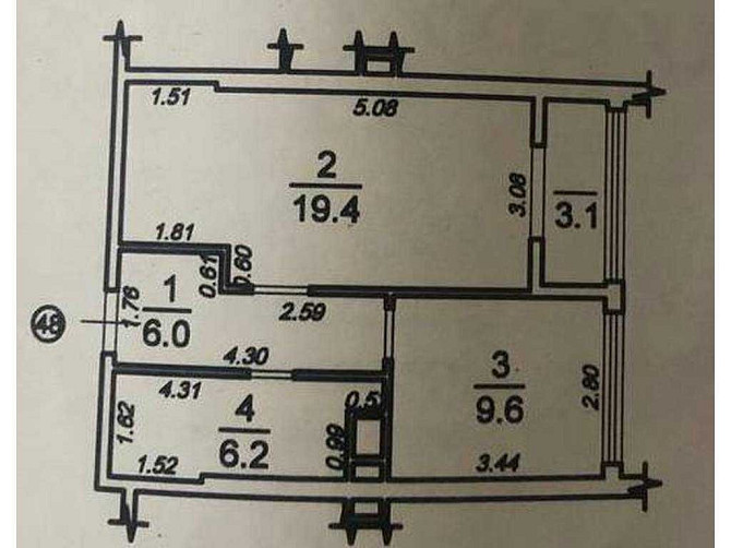 Продам 1-комн. 44 м в Жемчужине на Таирова, без ремонта Одесса - изображение 7