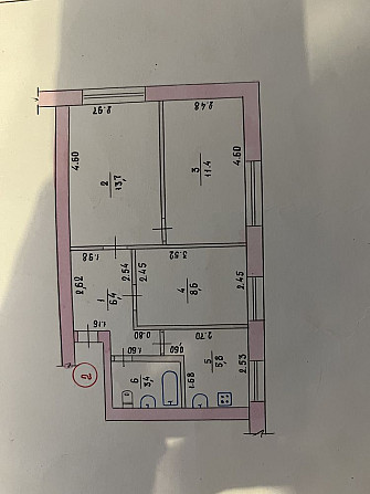 Продам квартиру Новомосковськ - зображення 2