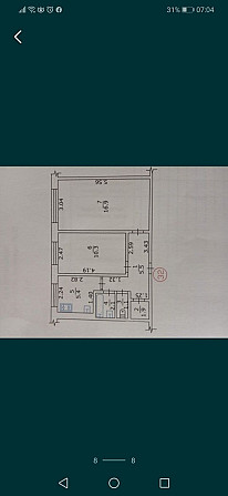 Продам 3 занасып 2х комнатную квартиру Кременчуг - изображение 7