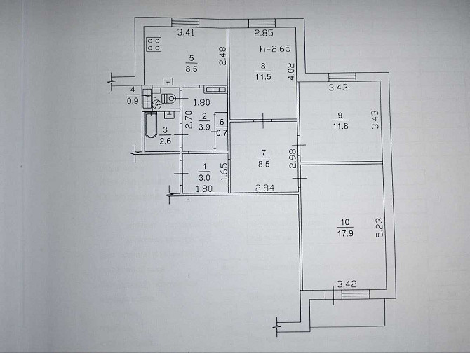 Продам 3к квартиру на Цветочном, 230 Стрелковой дивизии. Лозовое - изображение 2