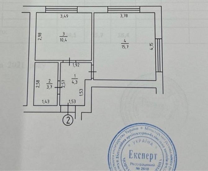 Продам квартиру 34,10 кв.м. ЖК «Моя Баварія» Святопетрівське Святопетрівське (Києво-Свят.р-н) - зображення 1