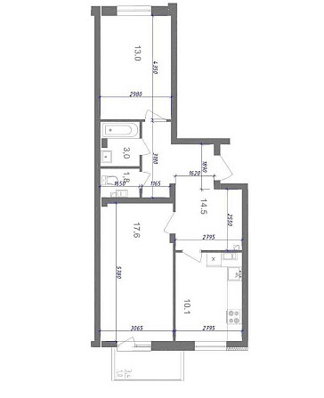 .Продам 2-к. квартиру,  ЖК Scandia  з документами, м. Бровари Бровари - зображення 1