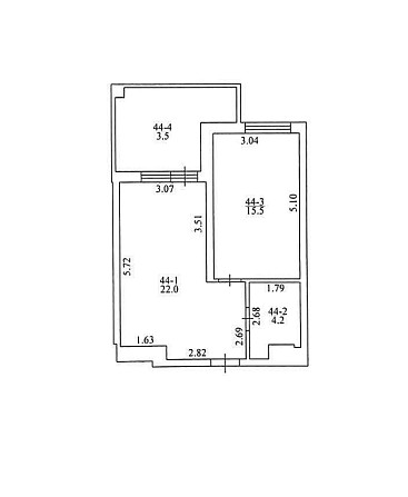 Квартира з ремонтом, меблями та терасою. Ірпінь. 75000$. Є-оселя. Ірпінь - зображення 2