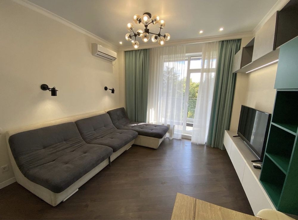 Однокомнатная квартира в ЖК Гринвуд !боковой вид моря! Одесса - изображение 2