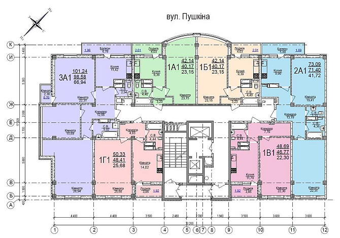 Продам трьохкімнатну квартиру р-н Казбет Черкассы - изображение 3