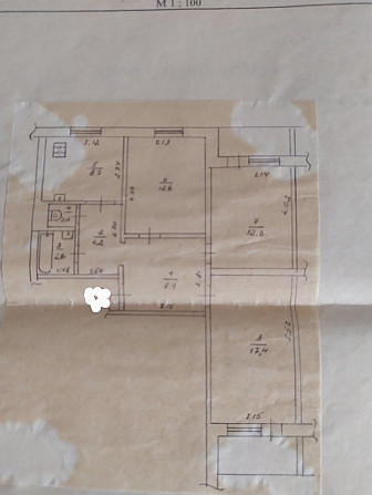 Срочно продам 3 х ком кварт.Молодежный р- н 17шк. Кременчуг - изображение 6