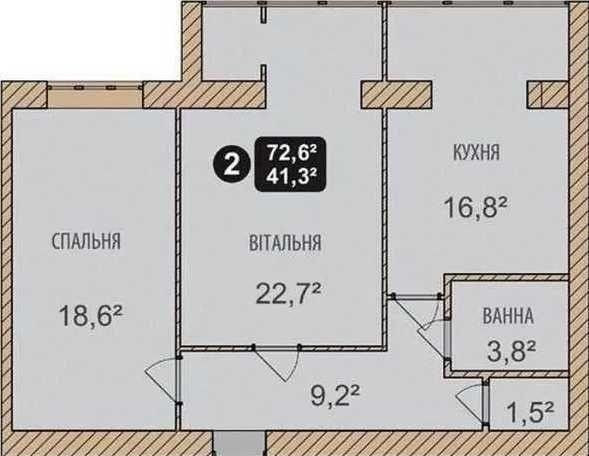 Найкраща пропозиція в ЖК Автобіографія Хмельницкий - изображение 2