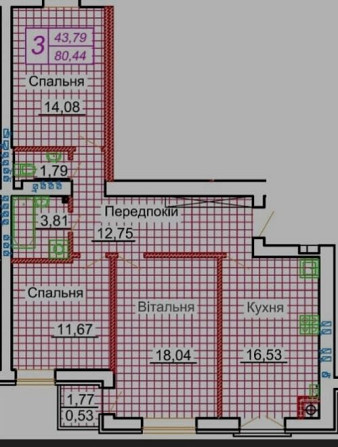 Продаж 3 кімнатної квартирі в новобудові Луцк - изображение 8