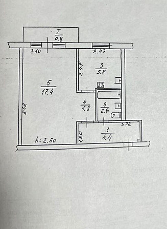 Продам 1ком.кв. Пр.О.Поля(Кирова) 32000$ торг! Дніпро - зображення 8