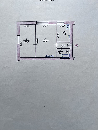 Продам 2-х кімнатну центр Луцьк Тарасово - изображение 1