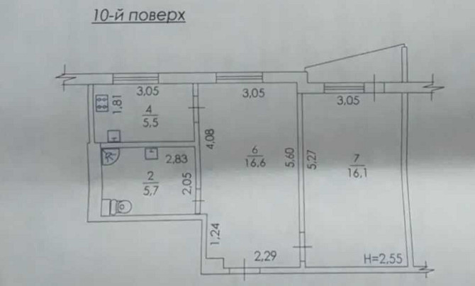 Шикарная 2х Комнатная Квартира Героев Труда Пески 522 Караван DI Харьков - изображение 7