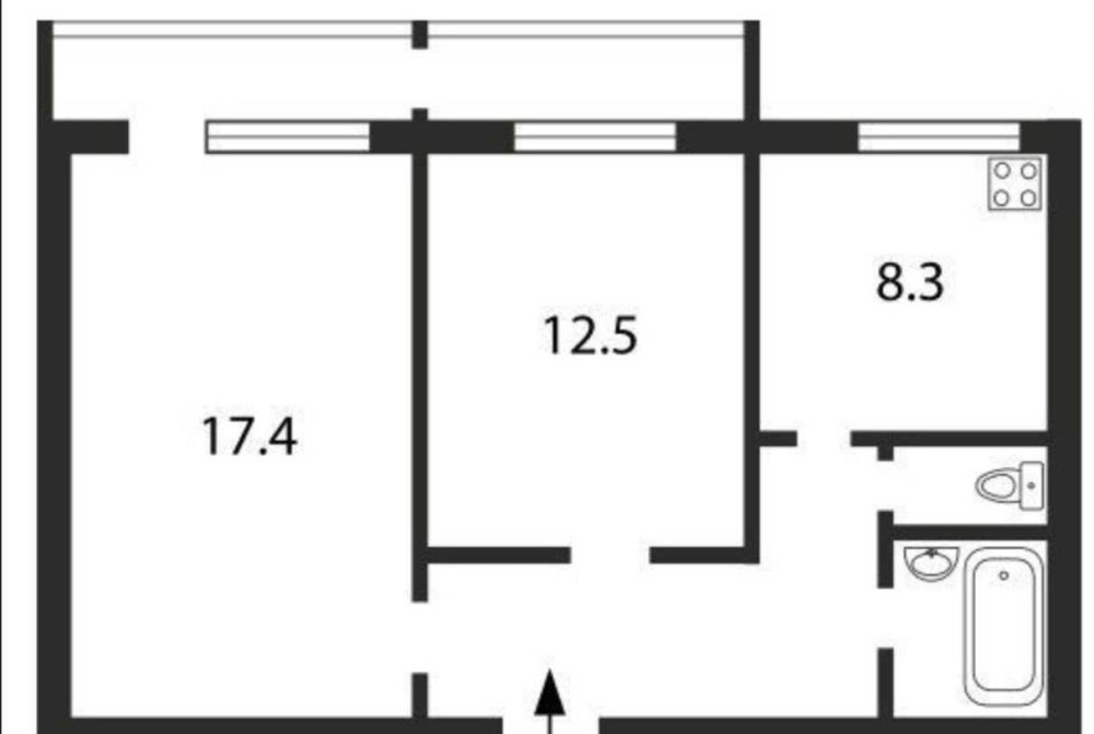 Продам 2ком.квартиру 56 кв.м, ул.Беретти, 6а, Троещина Киев - изображение 4