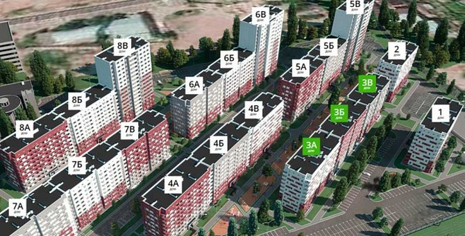 Продам 1 комн. квартиру 43 м2 в новострое ЖК Гидропарк РА Харьков - изображение 3