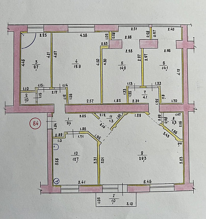 Продаж 4-кімнатної квартири в центрі Новомосковськ - зображення 6