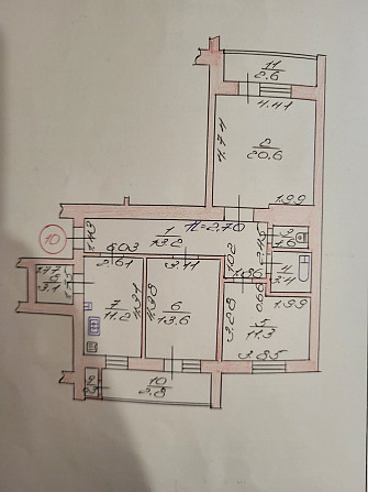 Продаж 3- кімнатної  квартири район РАГСУ Власник Луцьк - зображення 2