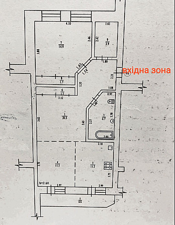 Екс. ТЕРМІНОВА продаж!2к. Центр новобудова 78 м2. Полтава - зображення 8