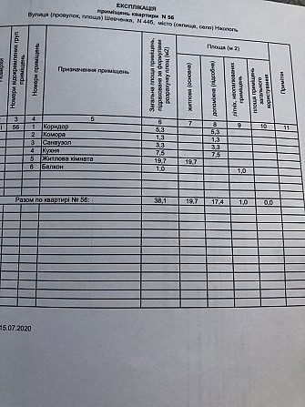 Квартира однокомнатная Каменское (Никопольский р-н) - изображение 2