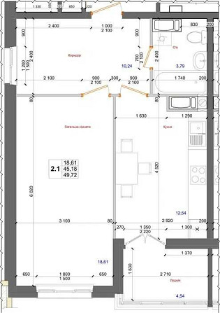 Продажа 2-кім кв, 50кв.м., Коцюбинське метро Академмістечко Коцюбинское - изображение 3