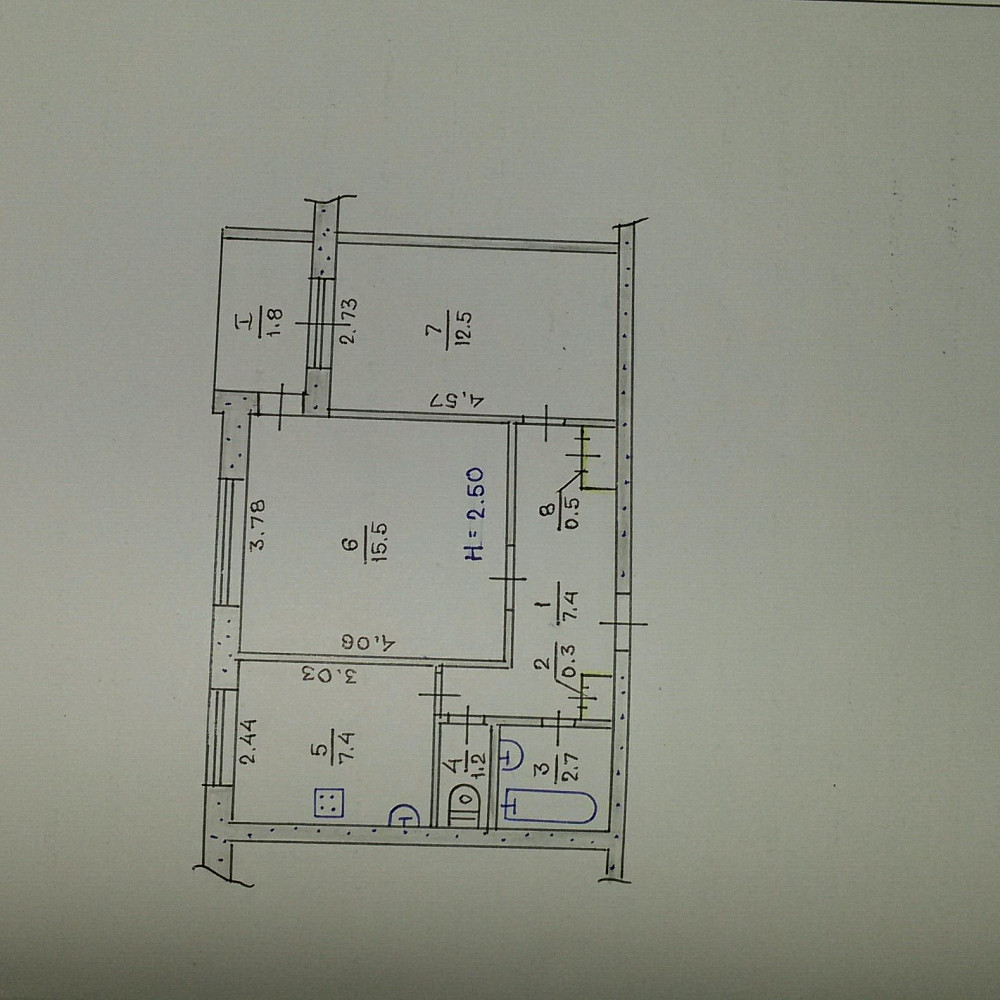Сдам квартиру СевГОК, Даманский, на длительный срок Кривой Рог - изображение 4
