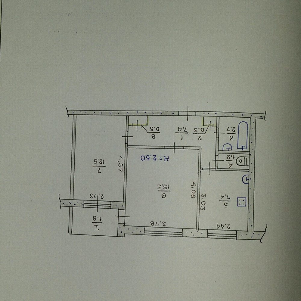 Сдам квартиру СевГОК, Даманский, на длительный срок Кривой Рог - изображение 3