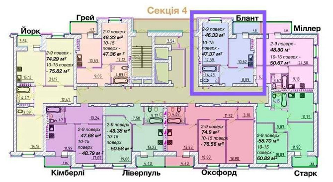 Продаж 1-кімнатної квартири в ЖК "Графський" Черкаси - зображення 3