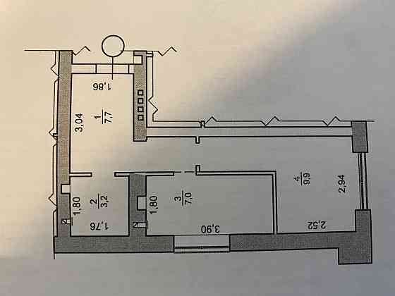 Ірпінь, вул. Соборна  (центр) 1к з наповненням (газ). БЕЗ КОМІСІЇ. Ирпень