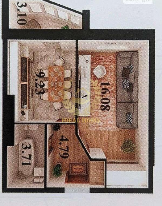 Продаж 1к. квартири ЖК Атлант смт. Коцюбинське Коцюбинское - изображение 2