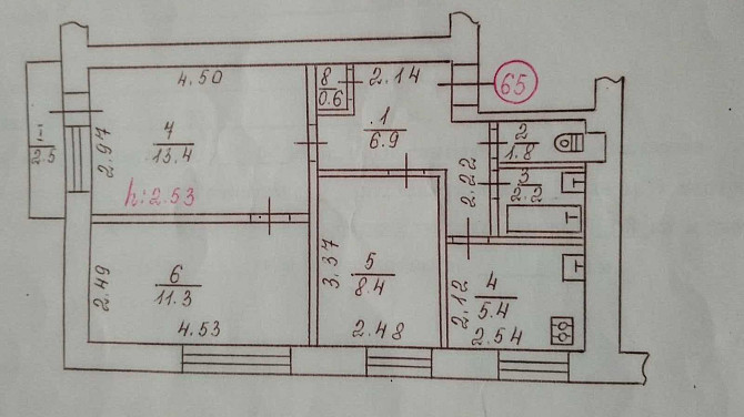 Продам 3-х кімнатну квартиру на вул. Троїцькій Сумы - изображение 1