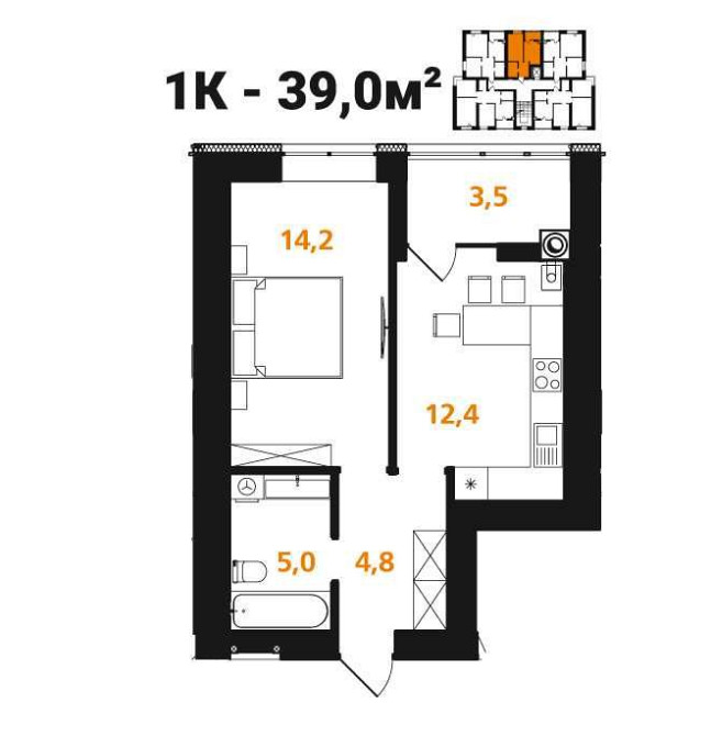 Однокімнатна 39,9 м Опришівська слобода Смарт квартира Івано-Франківськ - зображення 8