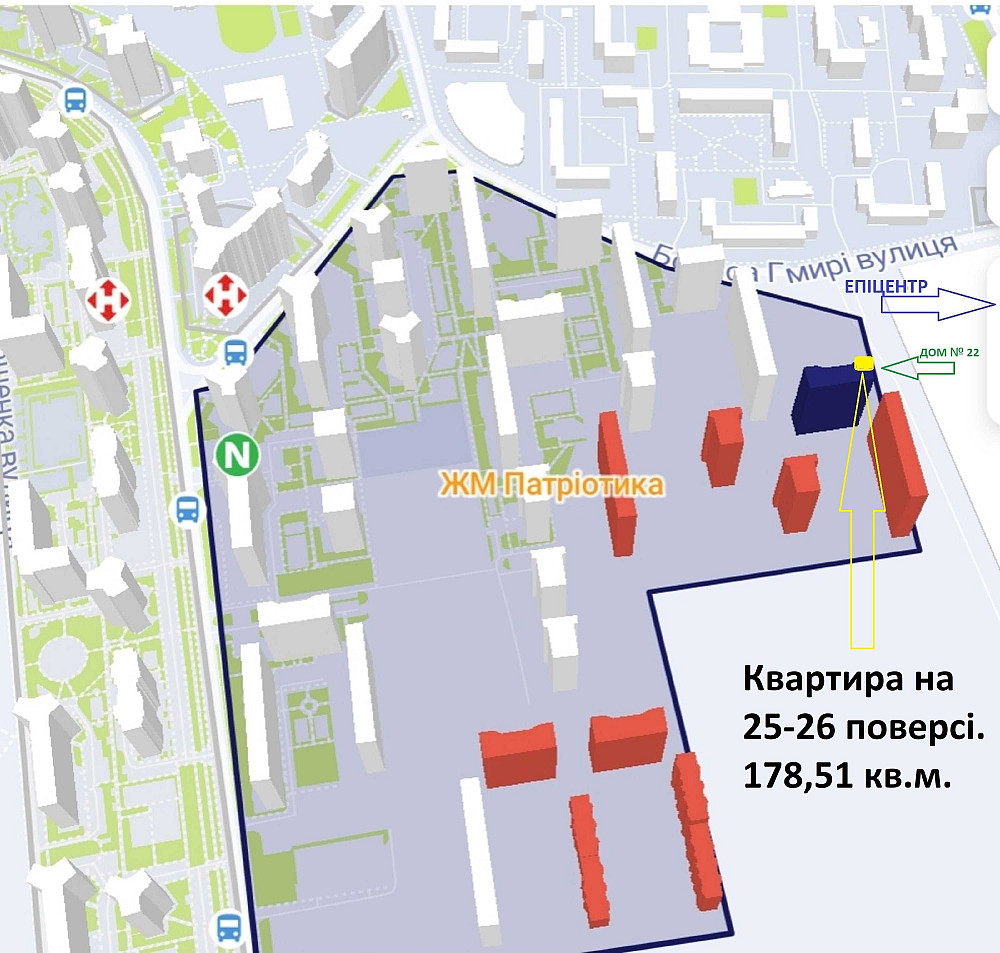 ЖК Патріотика 22. . "Епіцентр " 179 кв.м. Метро "Позняки" Без%. Киев - изображение 5