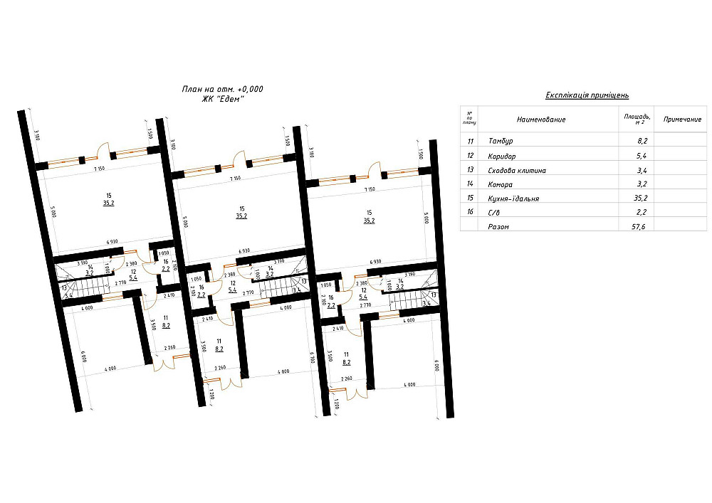 Новые Таунхаусы ЖК "Эдем" Измаил - изображение 3