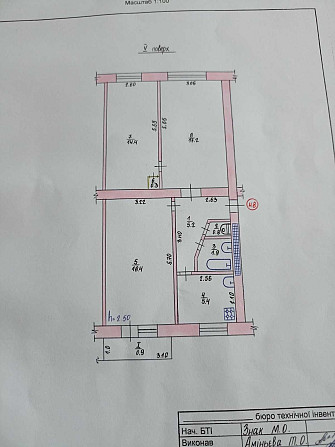 Продам 3-х комнатную квартиру. Индивидуальное отопление. Новомосковськ - зображення 3