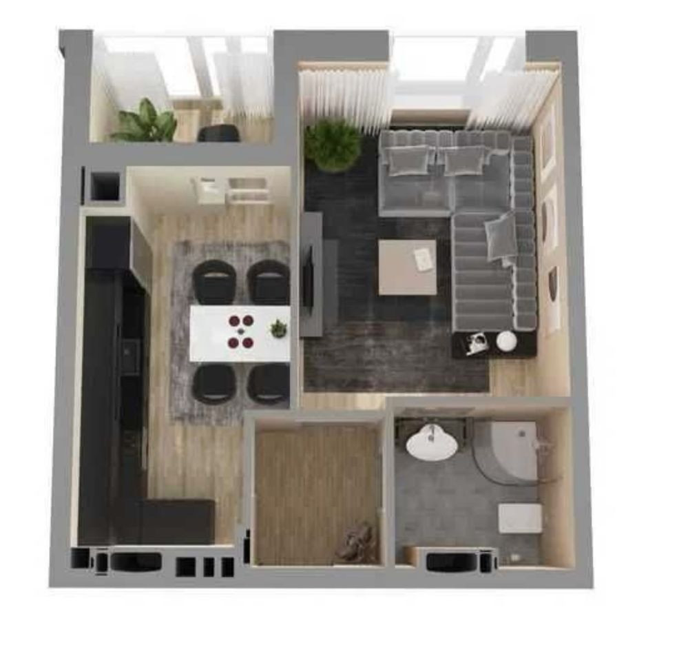 Квартира ЖК Оптимисто. ЄОселя. Гатное - изображение 8