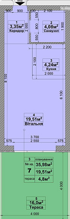 Квартира з терасою, ГАЗовий котел, Святопетрівське, (комерція?) Святопетровское (Киево-Свят. р-н) - изображение 2