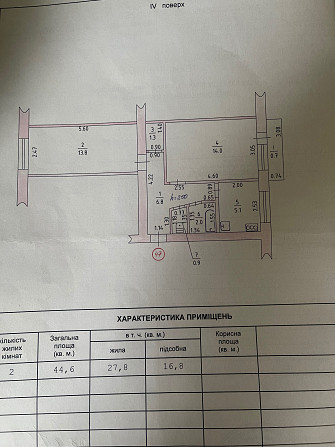 Продам квартиру! Хбк! Херсон - зображення 3