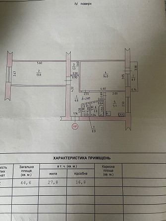 Продам квартиру! Хбк! Херсон - зображення 1