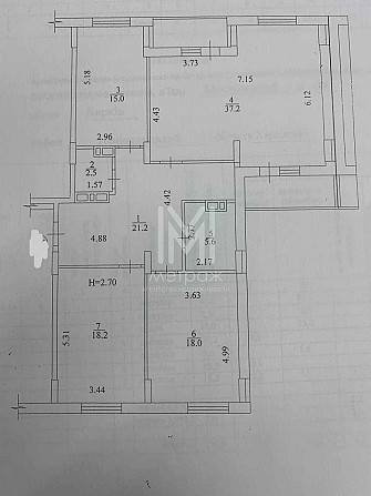 ЖК Пролисок 3к квартира 122м2 метро Дворец Спорта Дом Сдан Харьков - изображение 2