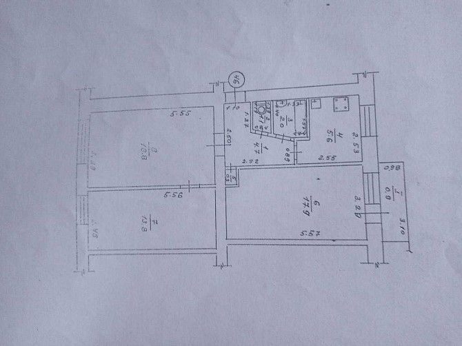 Продам 3х кімнатну квартиру в центрі міста Сміла - зображення 1