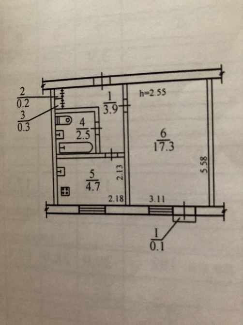 Сдам однокомнатную квартиру жм Западный Днепр Днепр - изображение 2