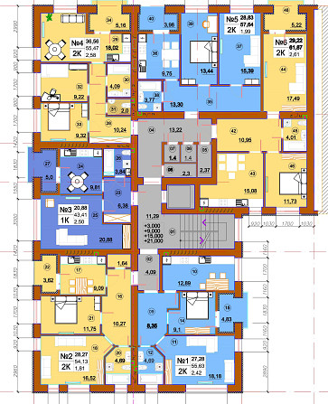 Затишна 2-на квартира (54,13 кв) від забудовника в ЖК Комфорт-Сіті Калуш - изображение 3